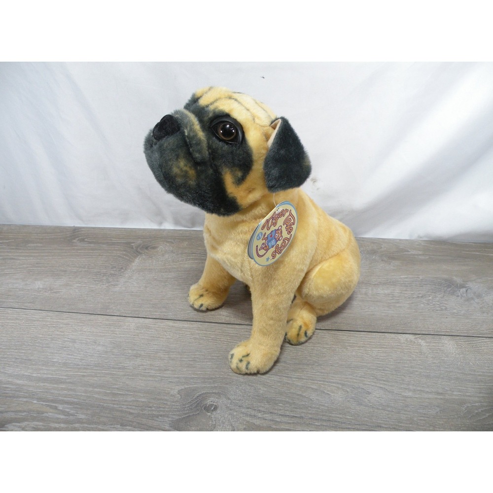 Tiger‎ Tale Toys Pippen the Pug Plush Stuffed Animal Dog VIAHART 10" With Tags